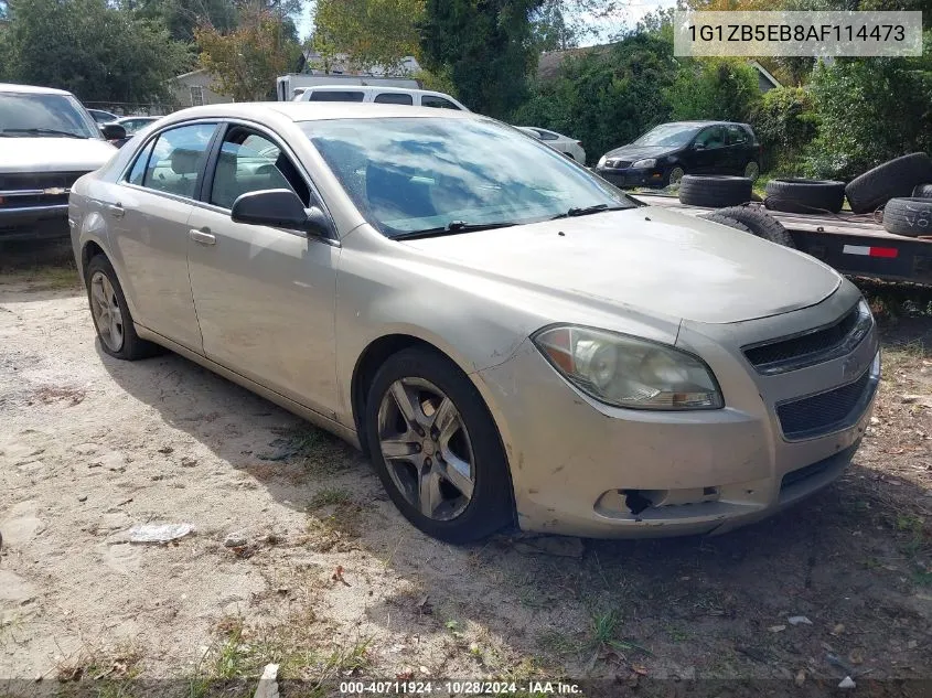 2010 Chevrolet Malibu Ls VIN: 1G1ZB5EB8AF114473 Lot: 40711924