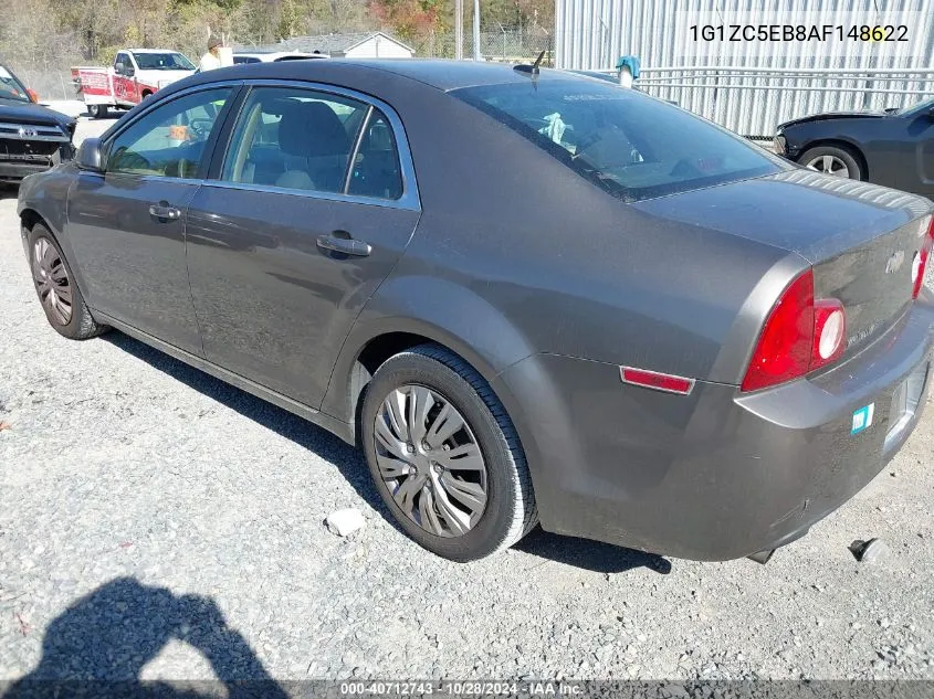 2010 Chevrolet Malibu Lt VIN: 1G1ZC5EB8AF148622 Lot: 40712743