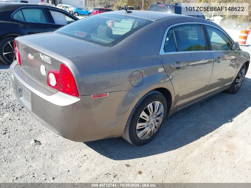 2010 Chevrolet Malibu Lt VIN: 1G1ZC5EB8AF148622 Lot: 40712743