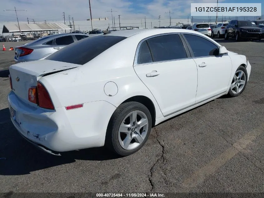 2010 Chevrolet Malibu Lt VIN: 1G1ZC5EB1AF195328 Lot: 40725494