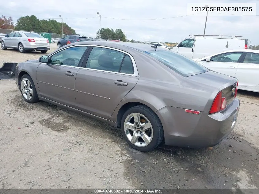 2010 Chevrolet Malibu Lt VIN: 1G1ZC5EB0AF305575 Lot: 40746502