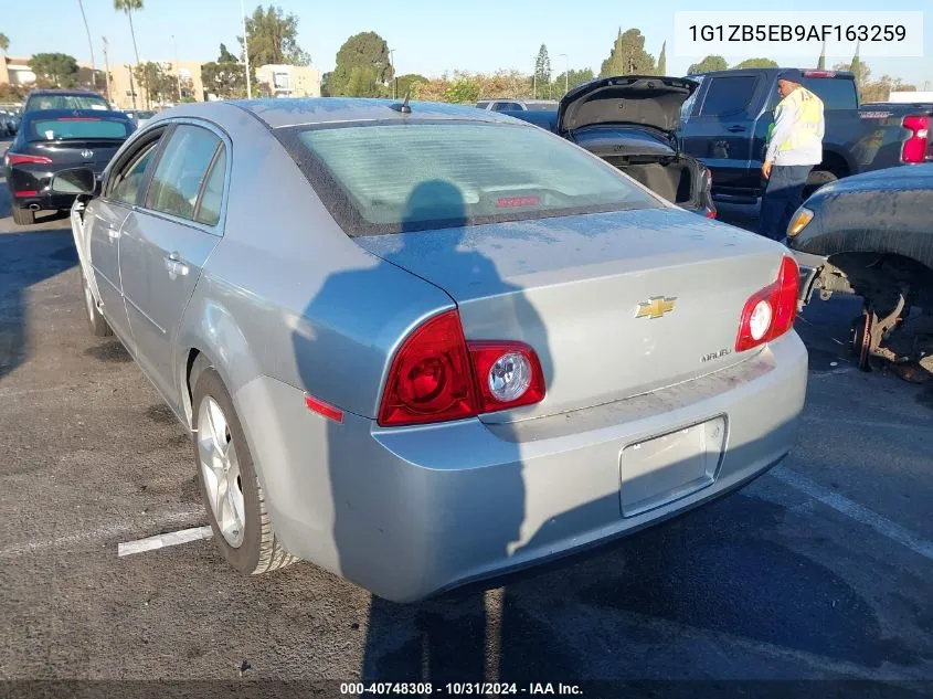 2010 Chevrolet Malibu Ls VIN: 1G1ZB5EB9AF163259 Lot: 40748308