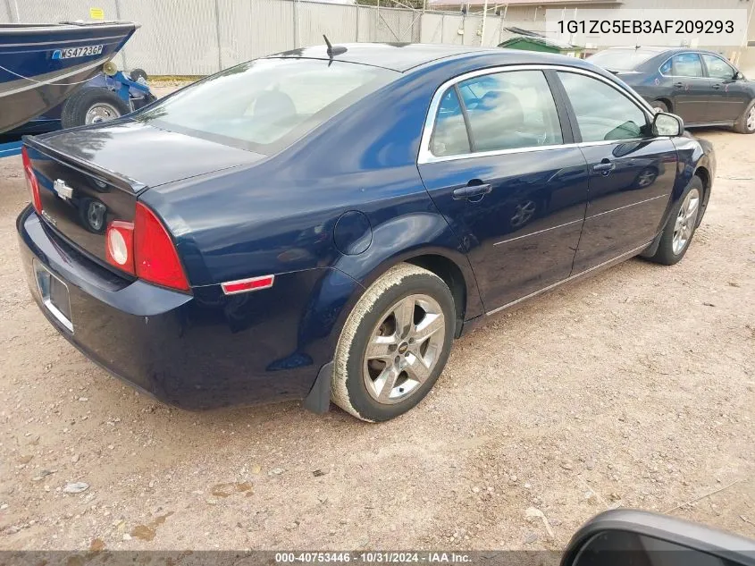 2010 Chevrolet Malibu Lt VIN: 1G1ZC5EB3AF209293 Lot: 40753446