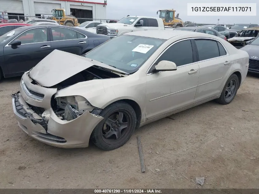 2010 Chevrolet Malibu Lt VIN: 1G1ZC5EB7AF117071 Lot: 40761290