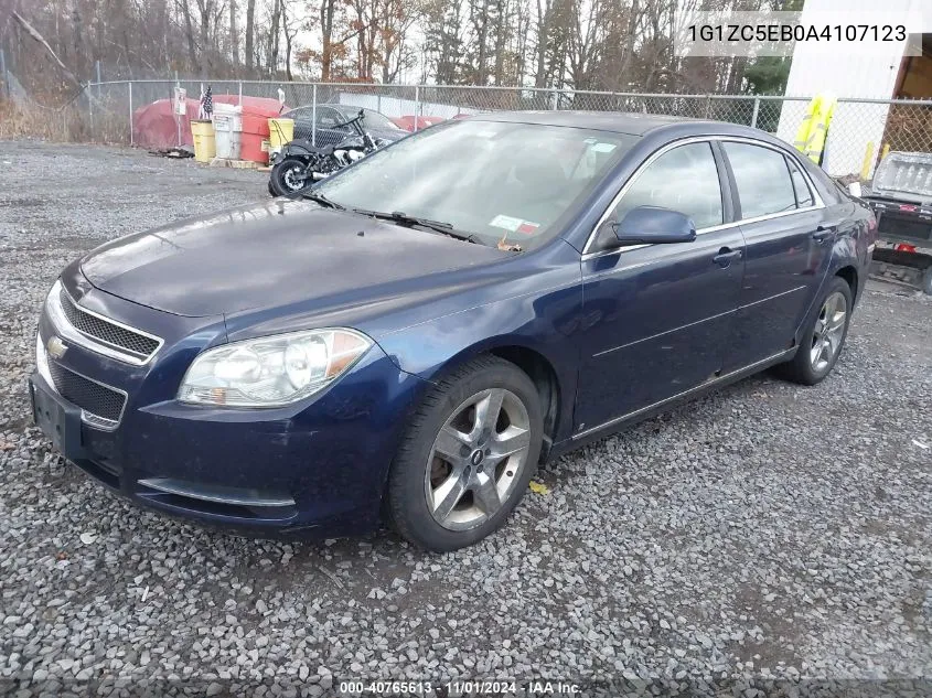 2010 Chevrolet Malibu Lt VIN: 1G1ZC5EB0A4107123 Lot: 40765613