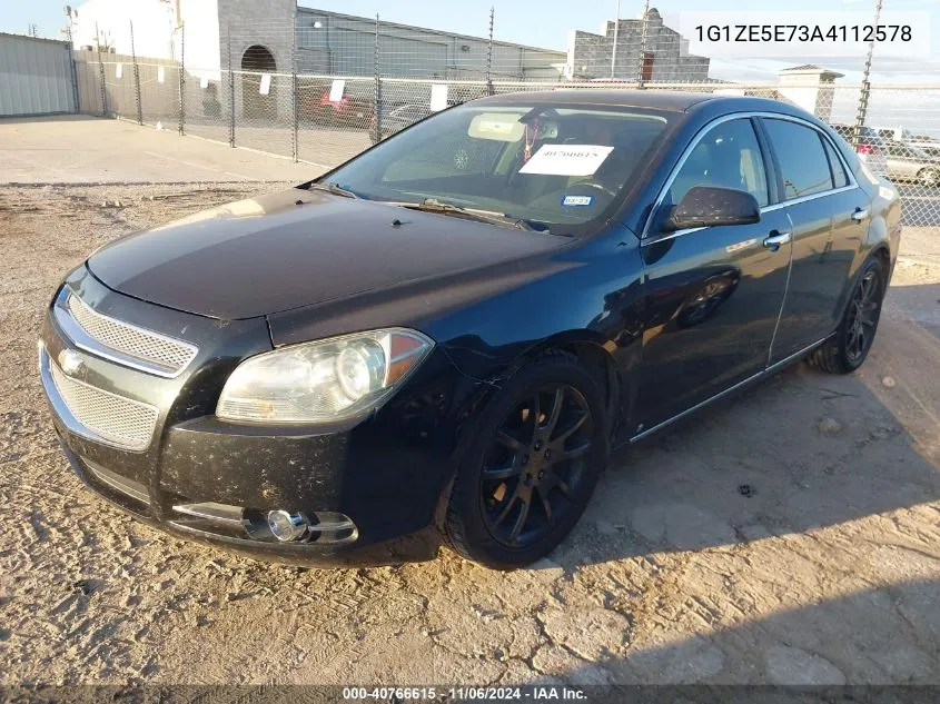 2010 Chevrolet Malibu Ltz VIN: 1G1ZE5E73A4112578 Lot: 40766615