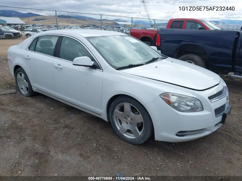 2010 Chevrolet Malibu Lt W/2Lt VIN: 1G1ZD5E75AF232440 Lot: 40770688