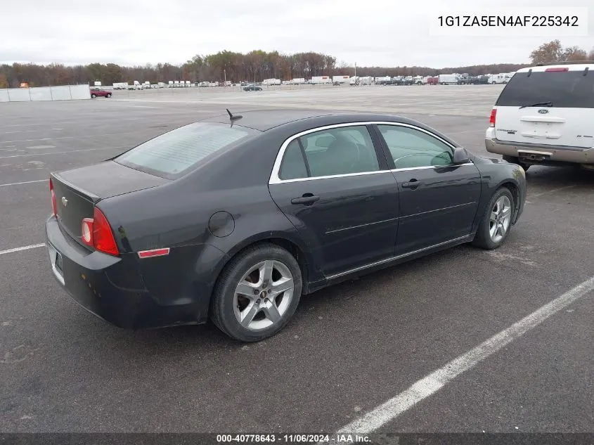 2010 Chevrolet Malibu Ls VIN: 1G1ZA5EN4AF225342 Lot: 40778643