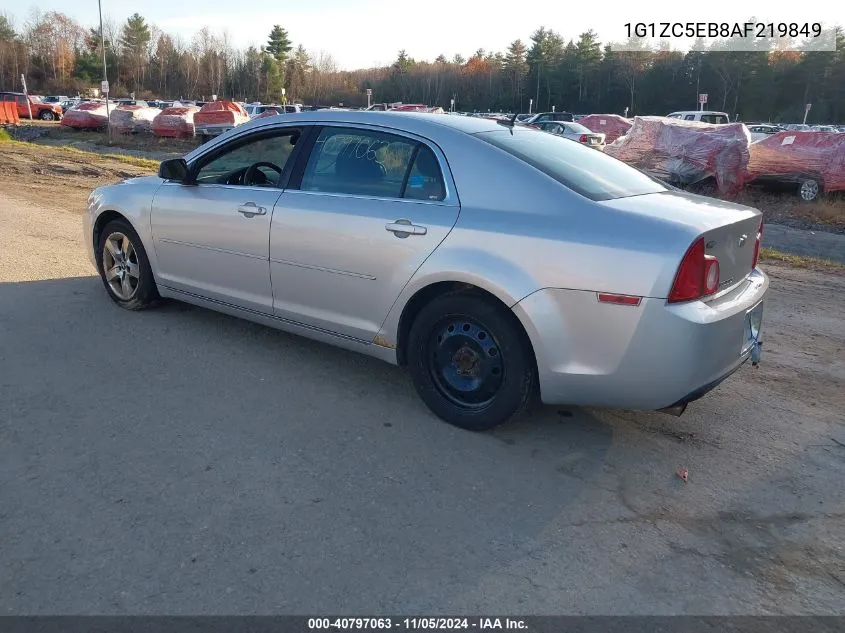 2010 Chevrolet Malibu Lt VIN: 1G1ZC5EB8AF219849 Lot: 40797063