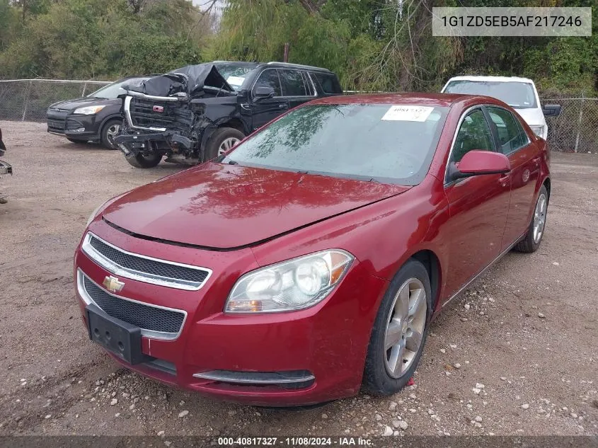 2010 Chevrolet Malibu Lt VIN: 1G1ZD5EB5AF217246 Lot: 40817327