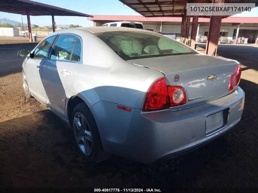 1G1ZC5EBXAF174140 2010 Chevrolet Malibu Lt