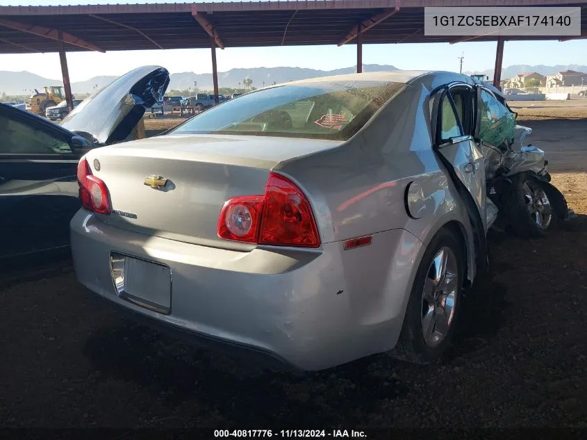 1G1ZC5EBXAF174140 2010 Chevrolet Malibu Lt