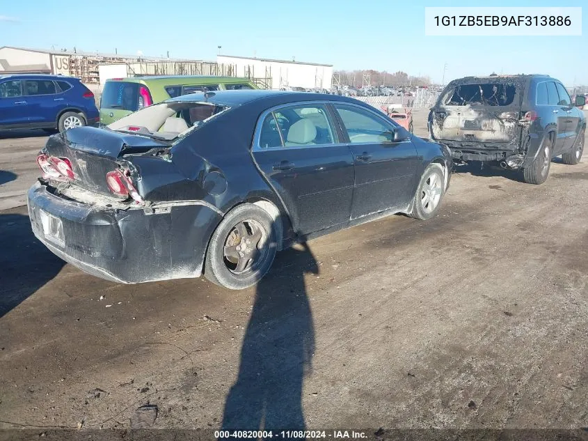 2010 Chevrolet Malibu Ls VIN: 1G1ZB5EB9AF313886 Lot: 40820004