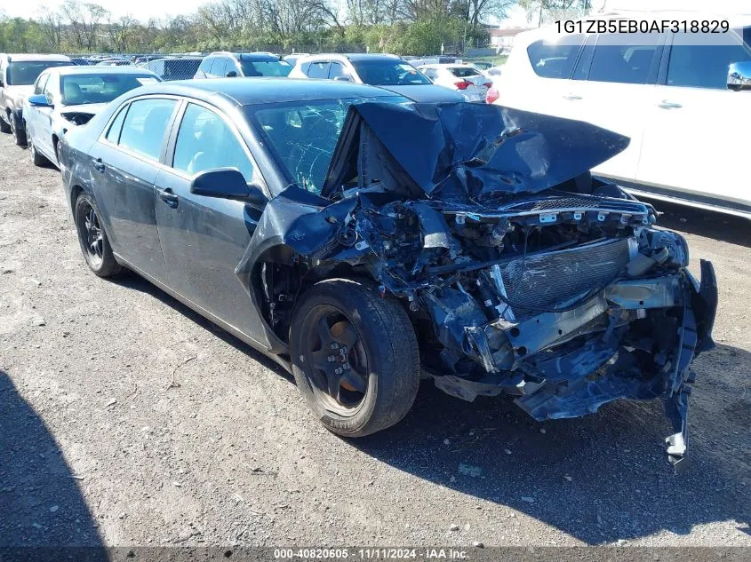 2010 Chevrolet Malibu Ls VIN: 1G1ZB5EB0AF318829 Lot: 40820605