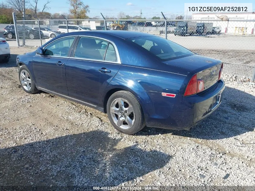 2010 Chevrolet Malibu Lt VIN: 1G1ZC5E09AF252812 Lot: 40832677