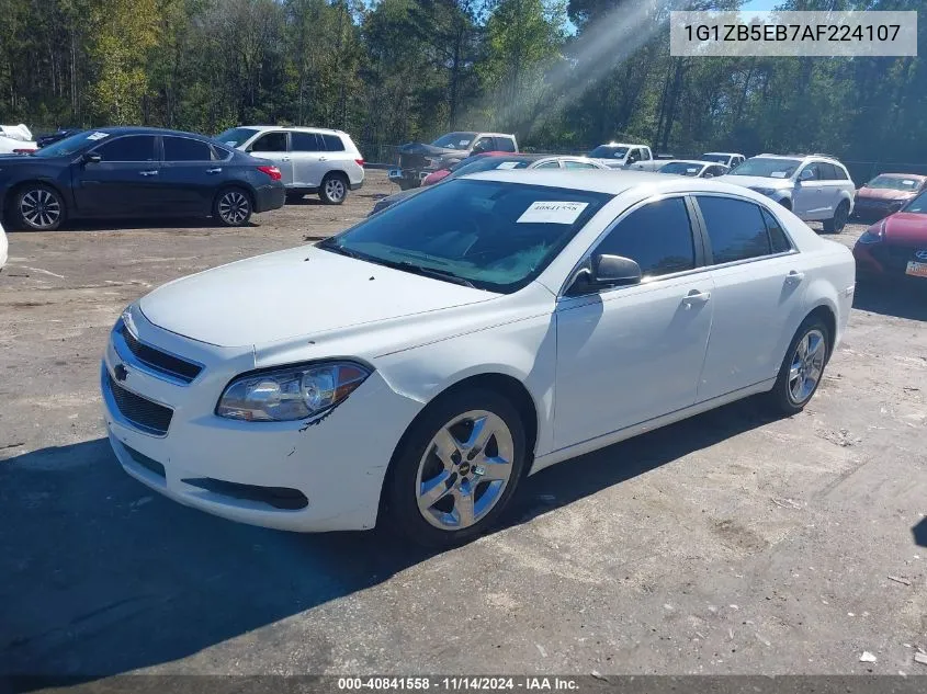 2010 Chevrolet Malibu Ls VIN: 1G1ZB5EB7AF224107 Lot: 40841558