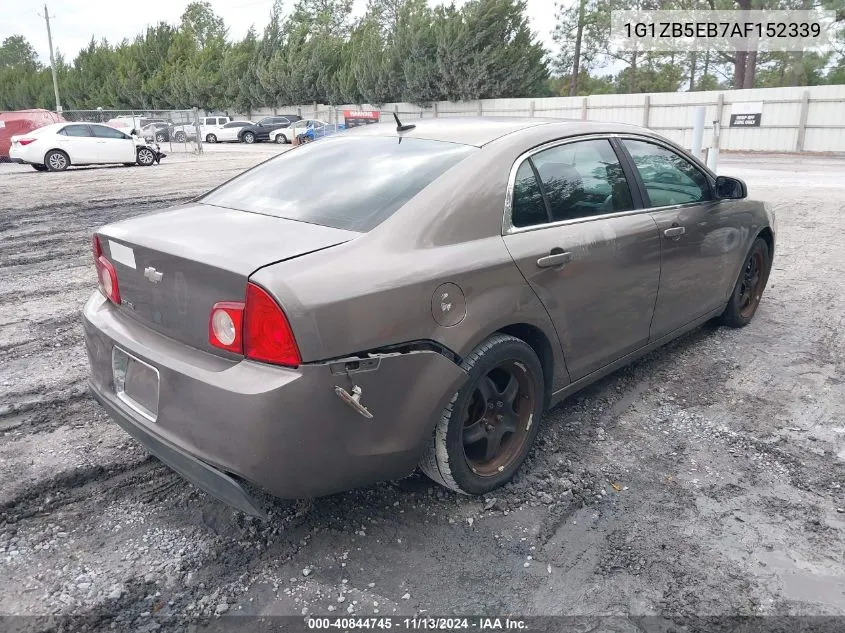 2010 Chevrolet Malibu Ls VIN: 1G1ZB5EB7AF152339 Lot: 40844745