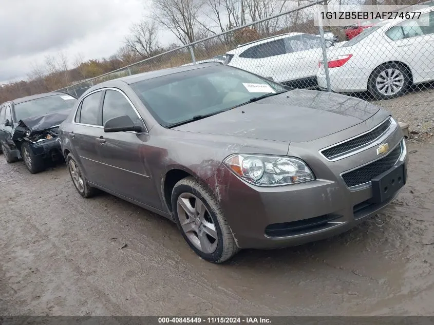 2010 Chevrolet Malibu Ls VIN: 1G1ZB5EB1AF274677 Lot: 40845449