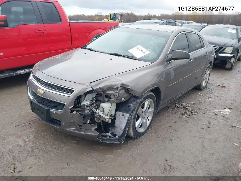 2010 Chevrolet Malibu Ls VIN: 1G1ZB5EB1AF274677 Lot: 40845449