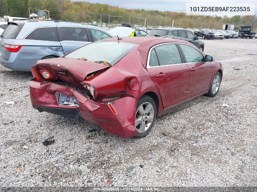 2010 Chevrolet Malibu Lt VIN: 1G1ZD5EB9AF223535 Lot: 40849835