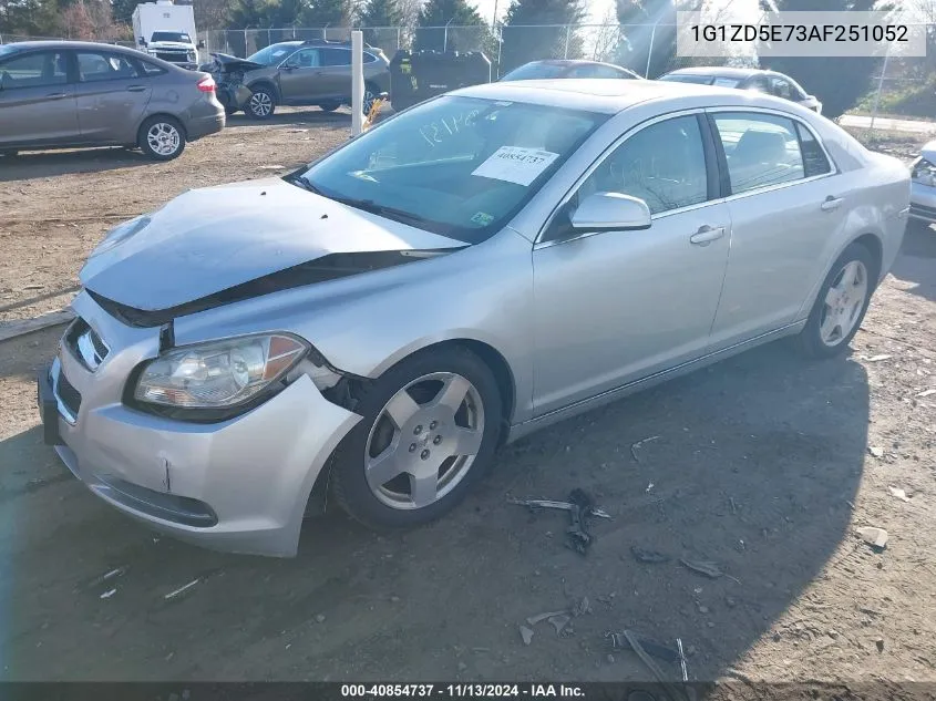 2010 Chevrolet Malibu Lt VIN: 1G1ZD5E73AF251052 Lot: 40854737