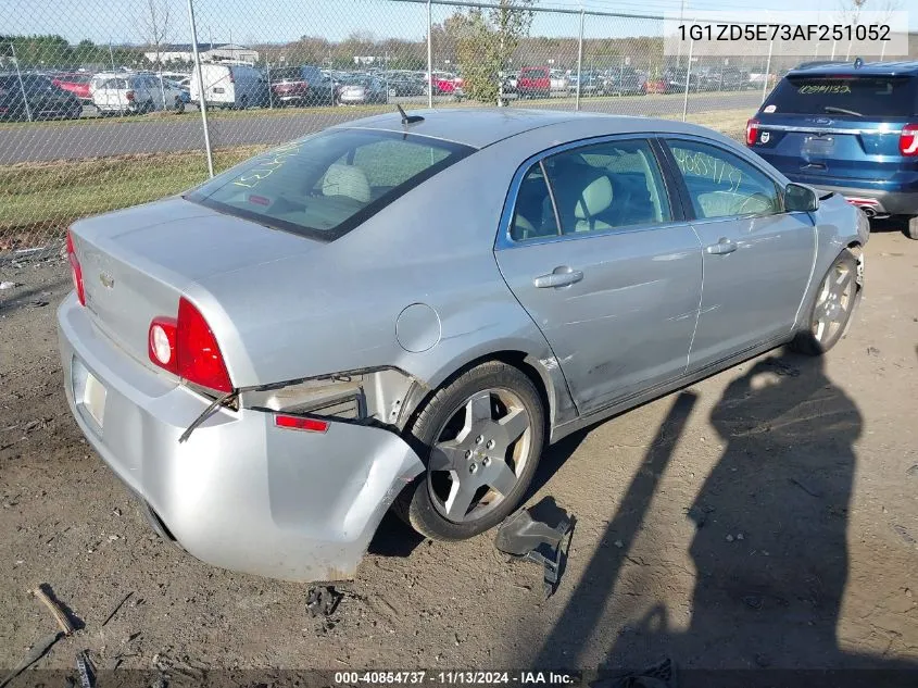 2010 Chevrolet Malibu Lt VIN: 1G1ZD5E73AF251052 Lot: 40854737