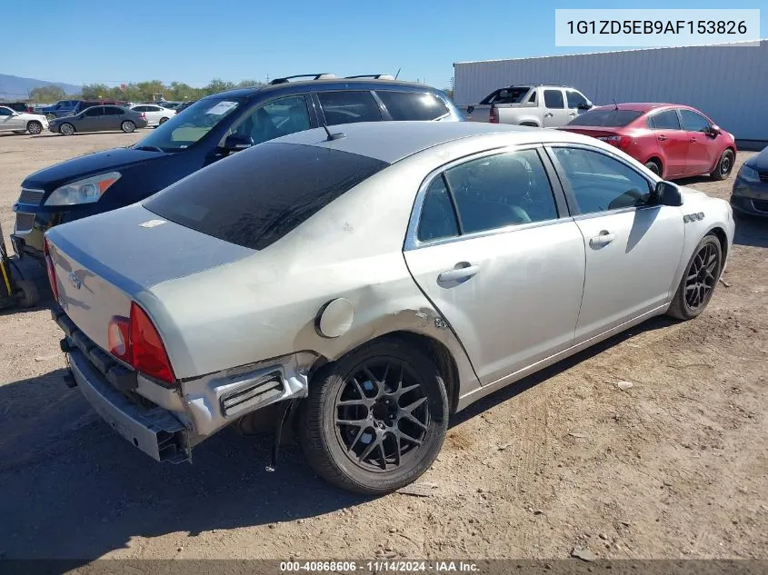 2010 Chevrolet Malibu Lt VIN: 1G1ZD5EB9AF153826 Lot: 40868606