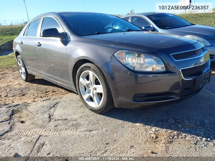 2010 Chevrolet Malibu Ls VIN: 1G1ZA5E00AF236357 Lot: 40872836