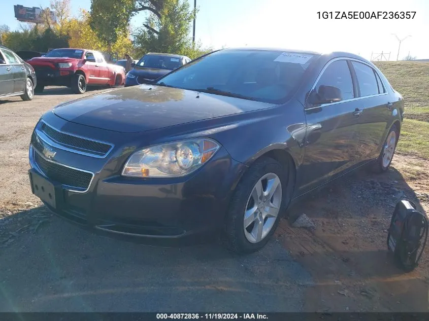 2010 Chevrolet Malibu Ls VIN: 1G1ZA5E00AF236357 Lot: 40872836