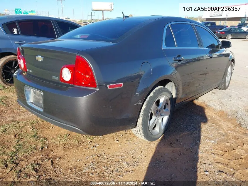 2010 Chevrolet Malibu Ls VIN: 1G1ZA5E00AF236357 Lot: 40872836