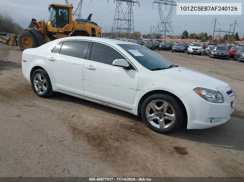 2010 Chevrolet Malibu Lt VIN: 1G1ZC5EB7AF240126 Lot: 40877017