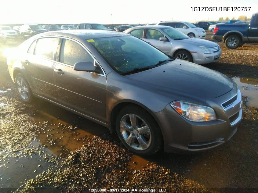 1G1ZD5EU1BF120757 2011 Chevrolet Malibu