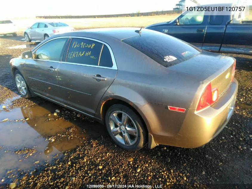 1G1ZD5EU1BF120757 2011 Chevrolet Malibu