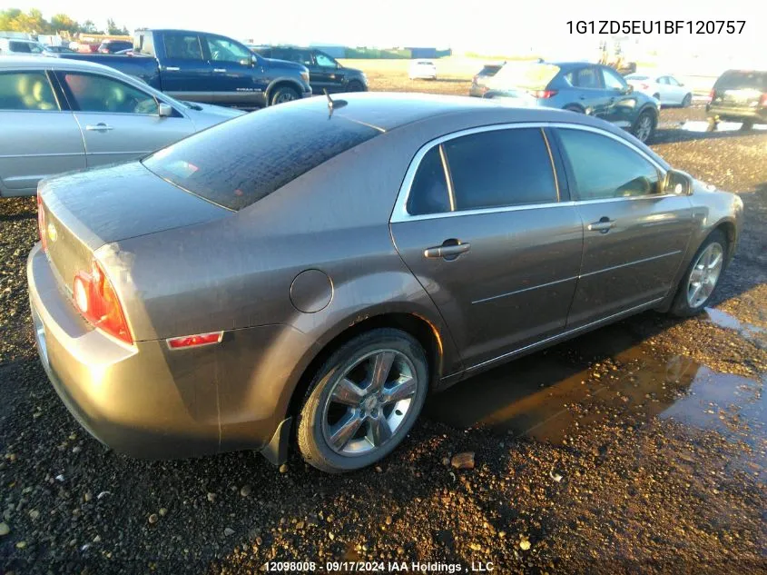 1G1ZD5EU1BF120757 2011 Chevrolet Malibu