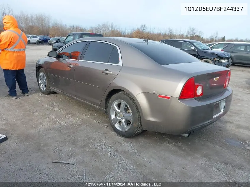 2011 Chevrolet Malibu VIN: 1G1ZD5EU7BF244337 Lot: 12150764