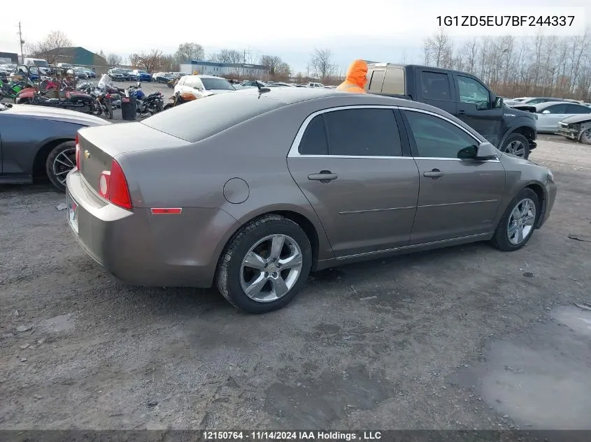 2011 Chevrolet Malibu VIN: 1G1ZD5EU7BF244337 Lot: 12150764