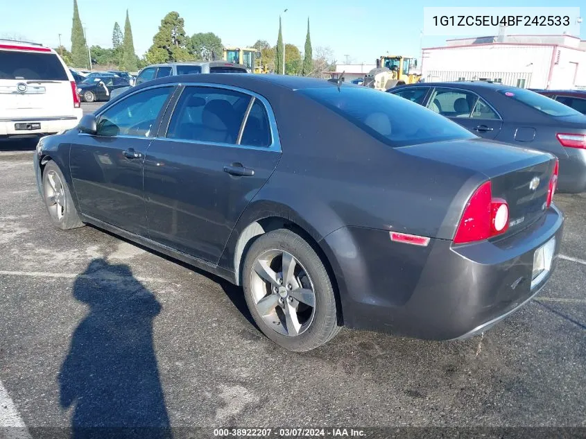 1G1ZC5EU4BF242533 2011 Chevrolet Malibu 1Lt