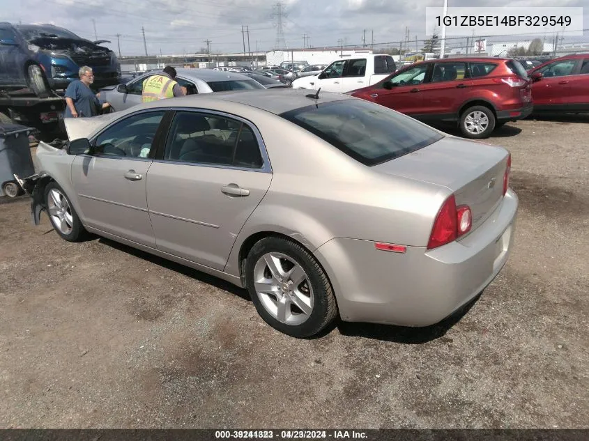 2011 Chevrolet Malibu Ls VIN: 1G1ZB5E14BF329549 Lot: 39241323