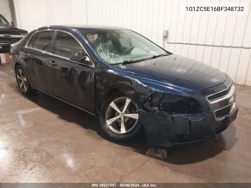 1G1ZC5E16BF348732 2011 Chevrolet Malibu 1Lt