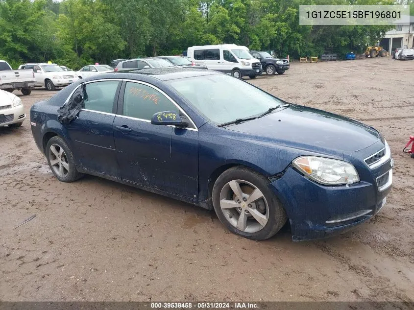 1G1ZC5E15BF196801 2011 Chevrolet Malibu 1Lt