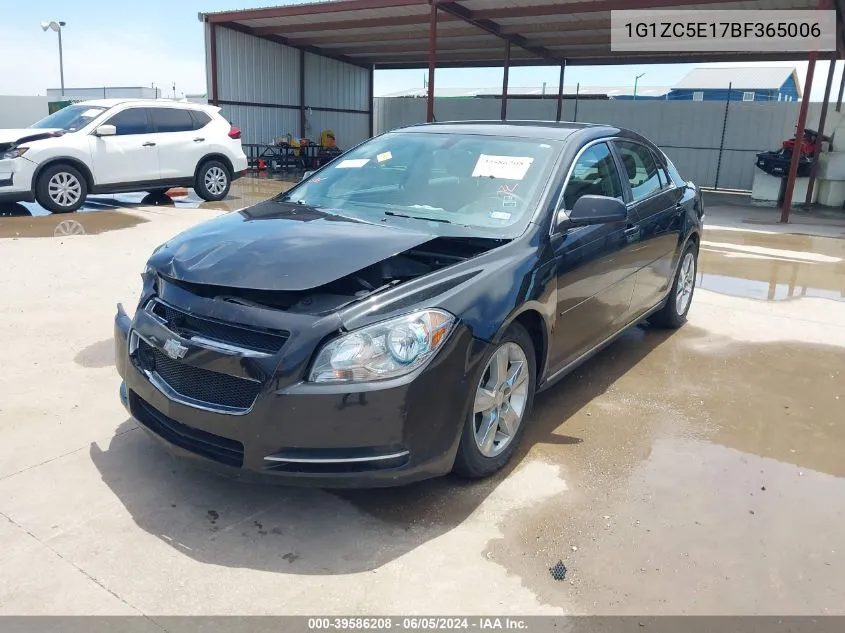 1G1ZC5E17BF365006 2011 Chevrolet Malibu 1Lt