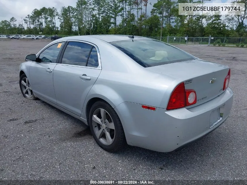 1G1ZC5EU8BF179744 2011 Chevrolet Malibu 1Lt