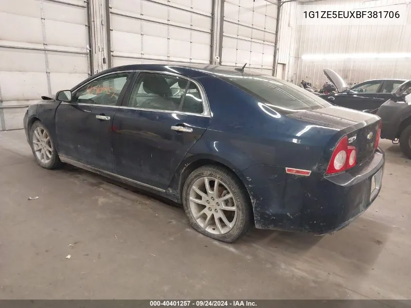 1G1ZE5EUXBF381706 2011 Chevrolet Malibu Ltz