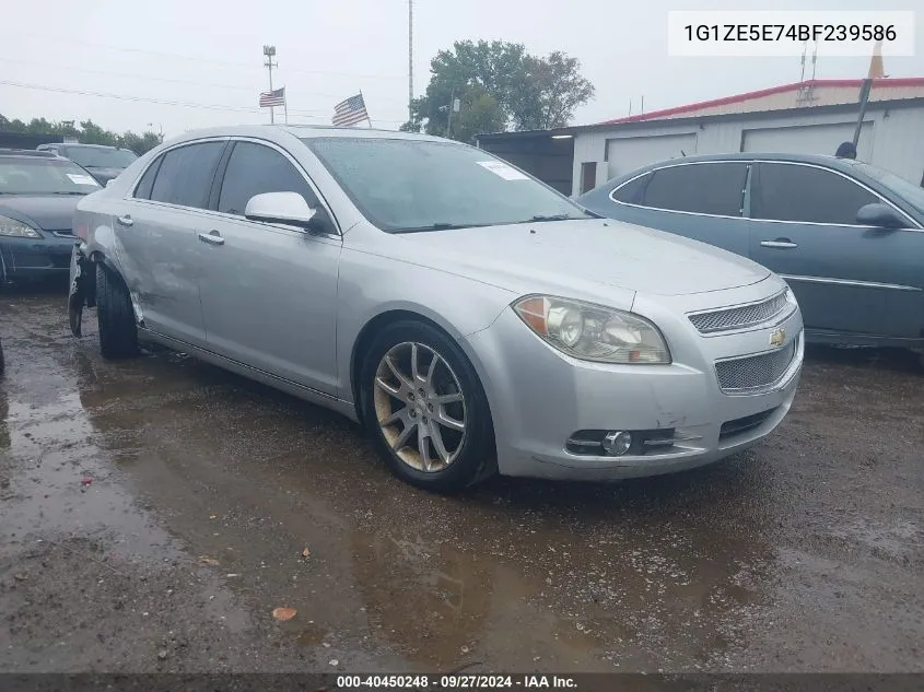 2011 Chevrolet Malibu Ltz VIN: 1G1ZE5E74BF239586 Lot: 40450248