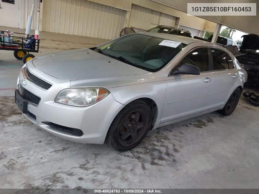 1G1ZB5E10BF160453 2011 Chevrolet Malibu Ls