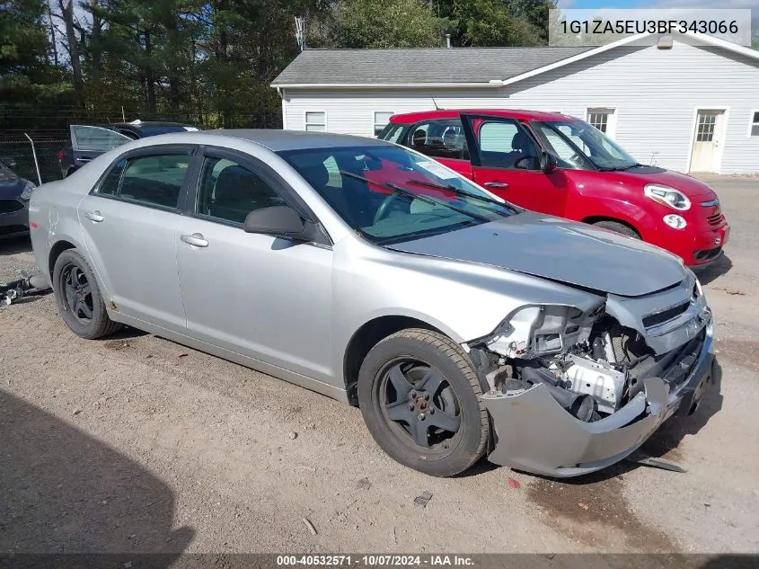 2011 Chevrolet Malibu Ls VIN: 1G1ZA5EU3BF343066 Lot: 40532571