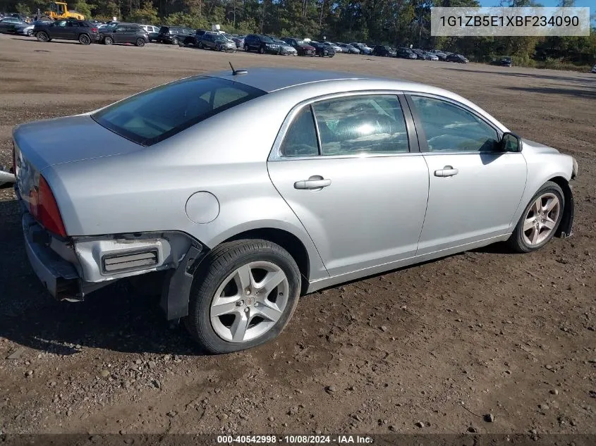 1G1ZB5E1XBF234090 2011 Chevrolet Malibu Ls