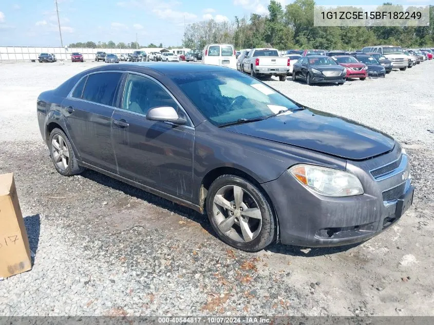 1G1ZC5E15BF182249 2011 Chevrolet Malibu 1Lt