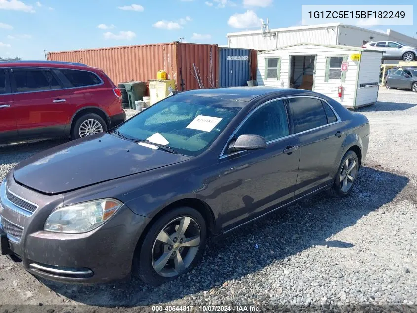 1G1ZC5E15BF182249 2011 Chevrolet Malibu 1Lt