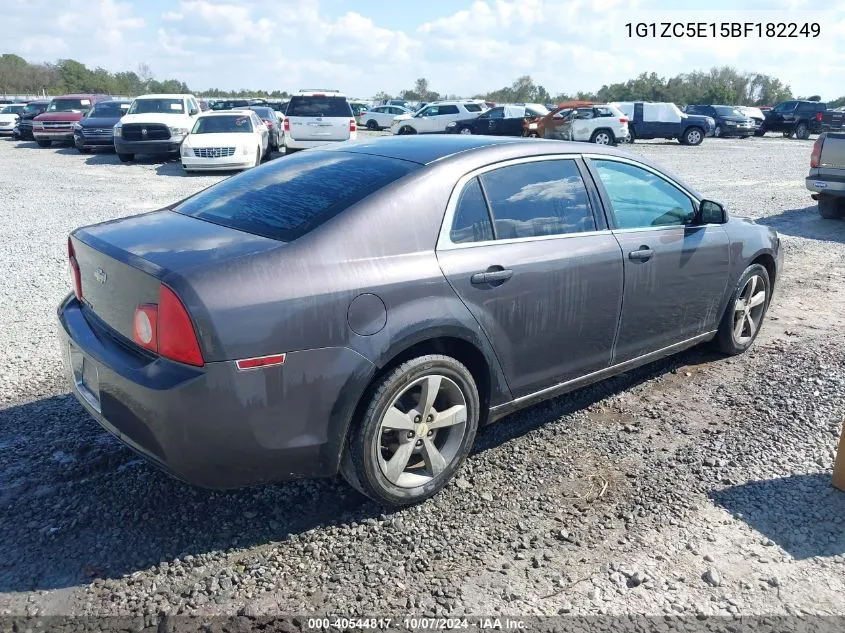 1G1ZC5E15BF182249 2011 Chevrolet Malibu 1Lt